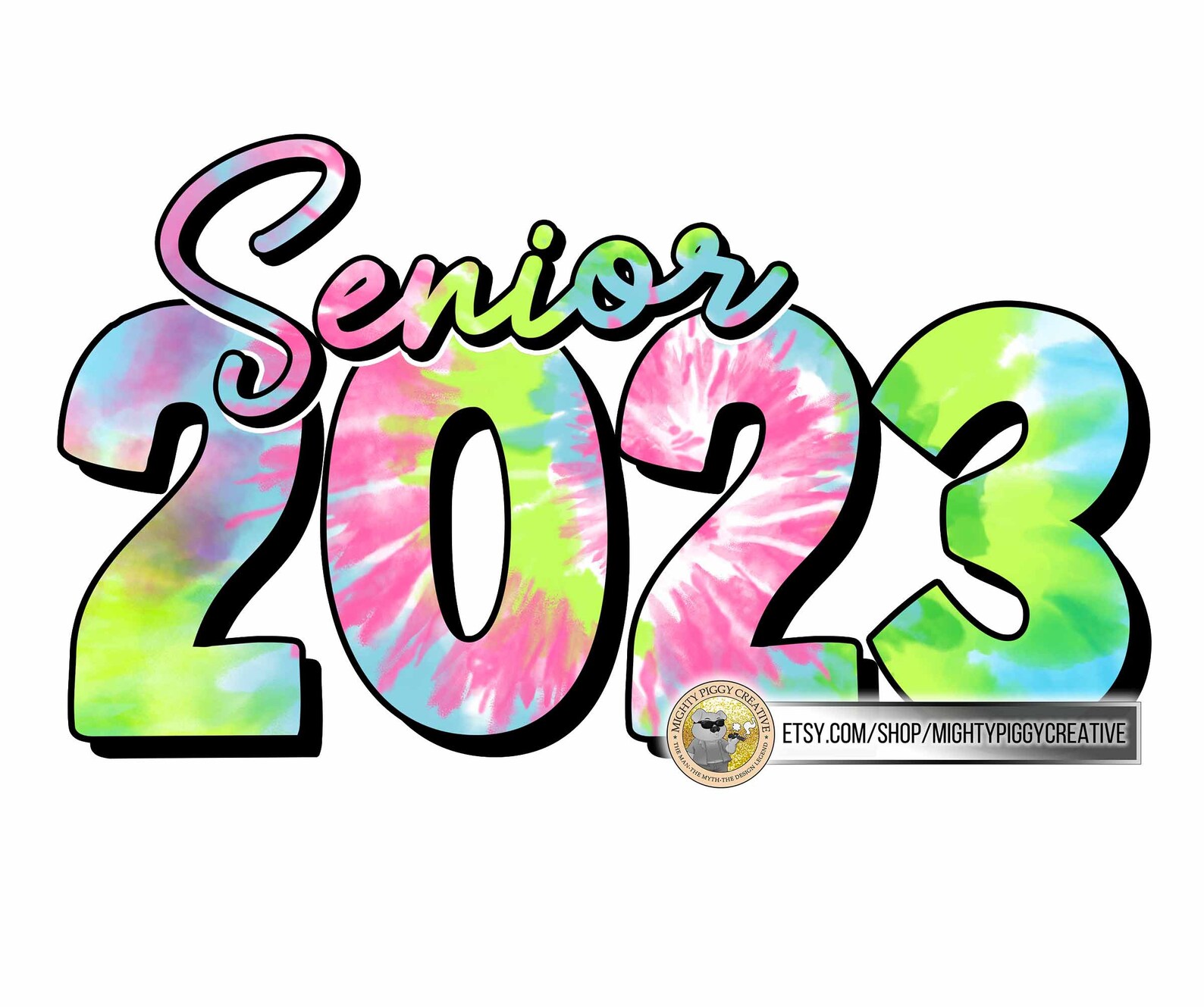 Senior 2023 PNG Sublimation Designs Download Digital Class | Etsy