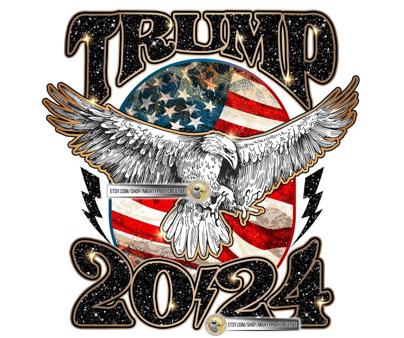 Trump 2024 PNG File Sublimation Designs Download Digital Etsy Israel