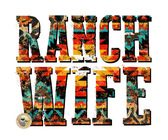 Ranch Wife PNG Sublimation Digital Design Download | Etsy