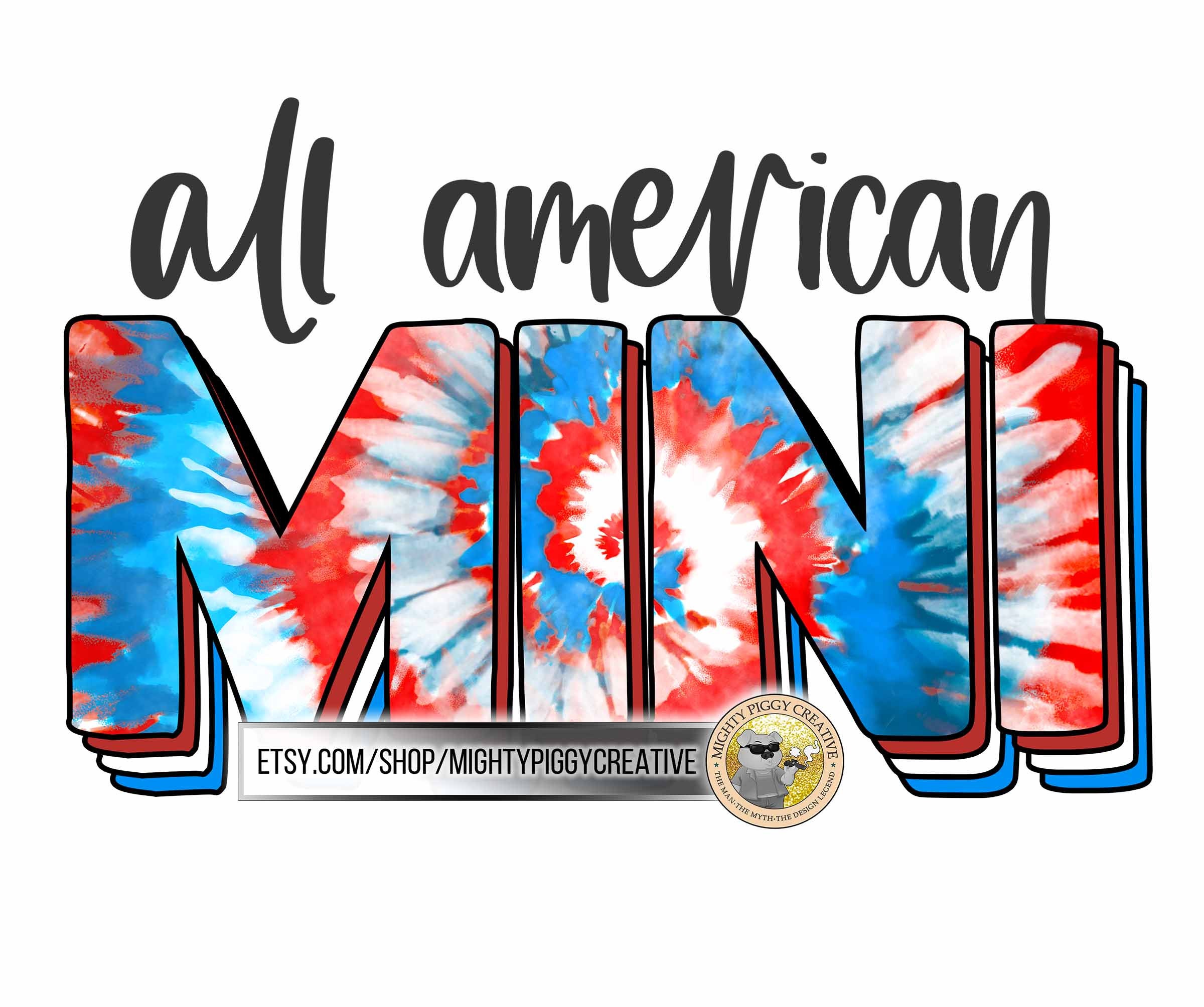 All American Mama PNG Sublimation Designs Download Digital - Etsy