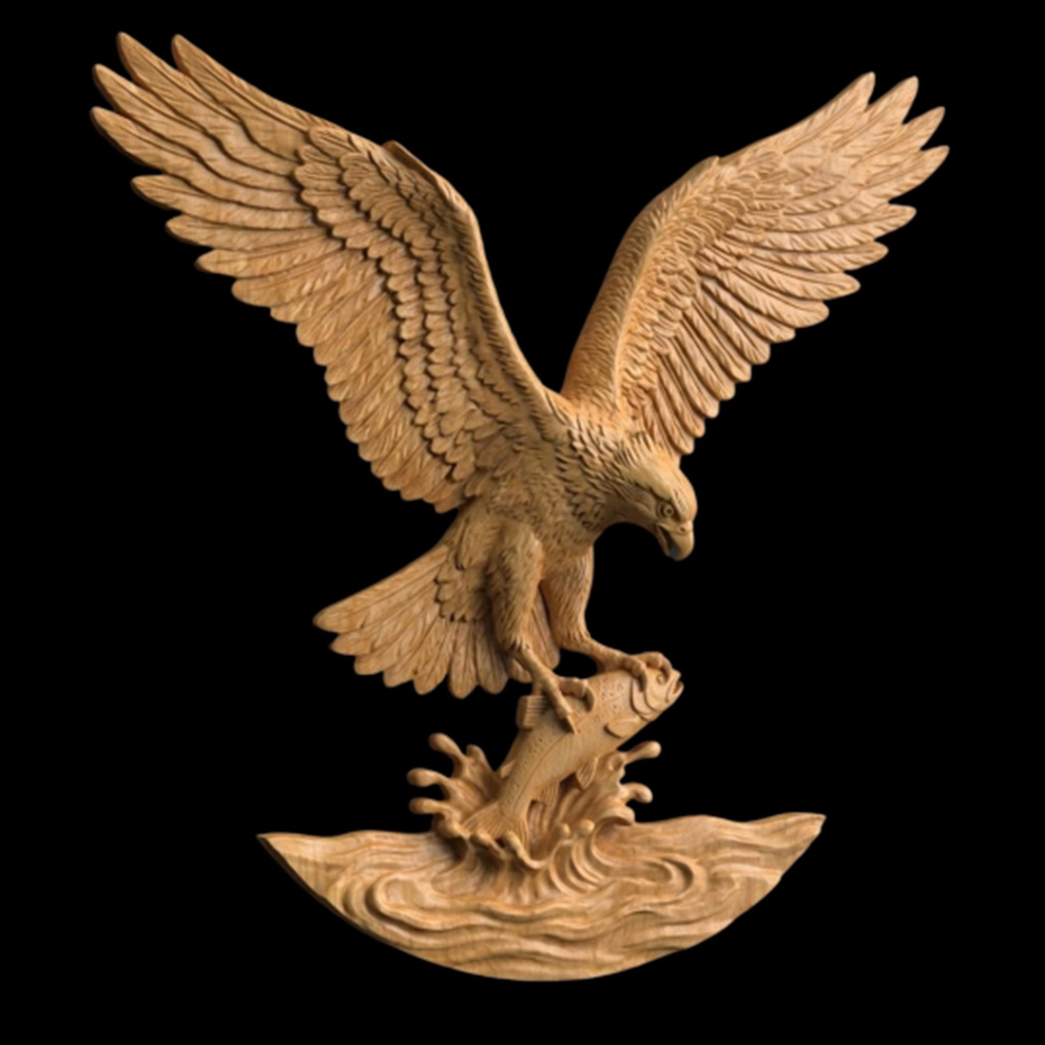 10+ Patriotic Eagles 3d Stl Carving Set for Cnc Routers 3d Printers ...