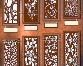 450 cnc art panels decor files cnc vector for plasma router laser cut dxf files -tested cnc -Download