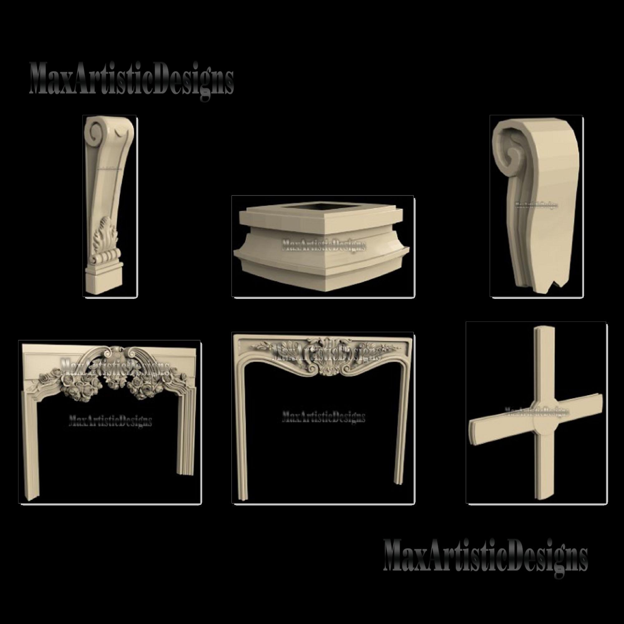 30+ Table 3D STL Models Art for CNC Router & 3D Printer - Download - Etsy