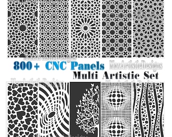 800+ dxf cdr deco panels file ready for cnc laser plasma, water jet, plasma router -Download