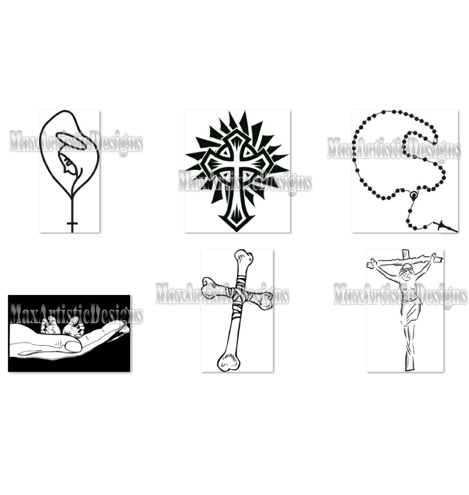 55+ Jesus Christ and Cross Cnc Vector Religious Frames Dxf Cdr Svg ...