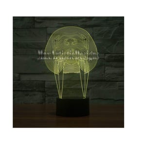 40+ 3d vectors led acrylic lamps illusion files cut for laser cnc router -Download