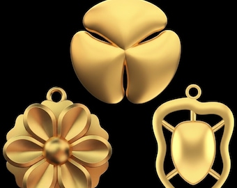 12 jewelry Turkish earrings models 3d stl print for cnc 3d printer machines - Download
