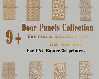 9+ 3D STL Wall Decor Panels - 3d printer CNC Router Designs - Download