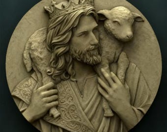 8+ Christ Religious 3d stl files for Cnc Router engraving 3d printer machines - Download