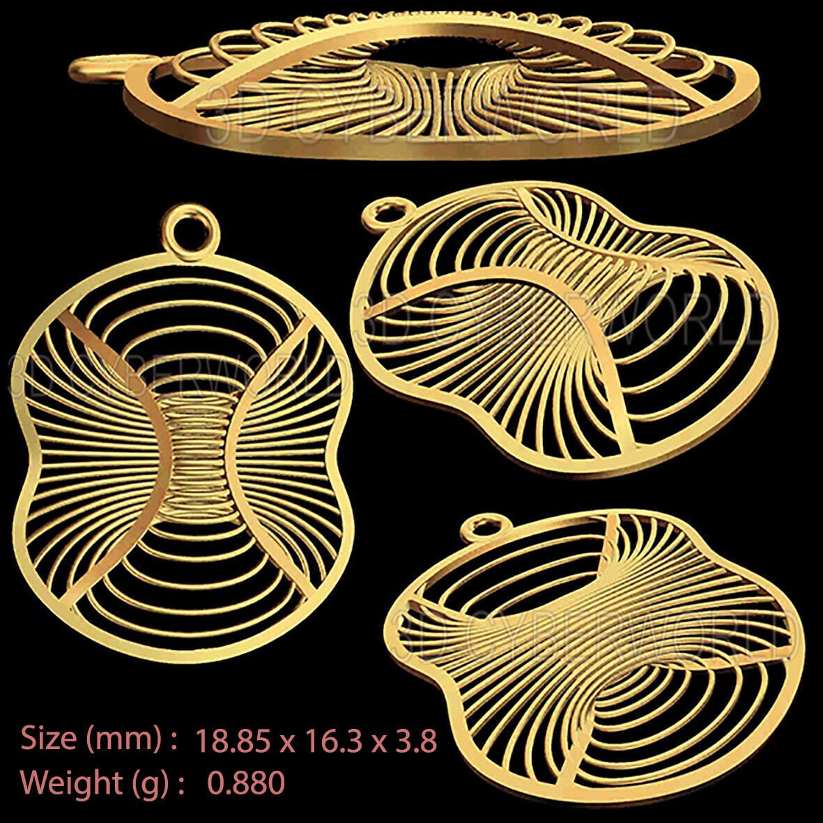 STL file Louis Vuitton Earrings and Rings Mini Dresser・3D printer