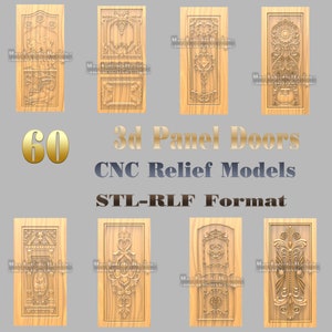 58+ CNC Engraving Designs for Wooden Doors for Cnc router - 3D STL Files - Download
