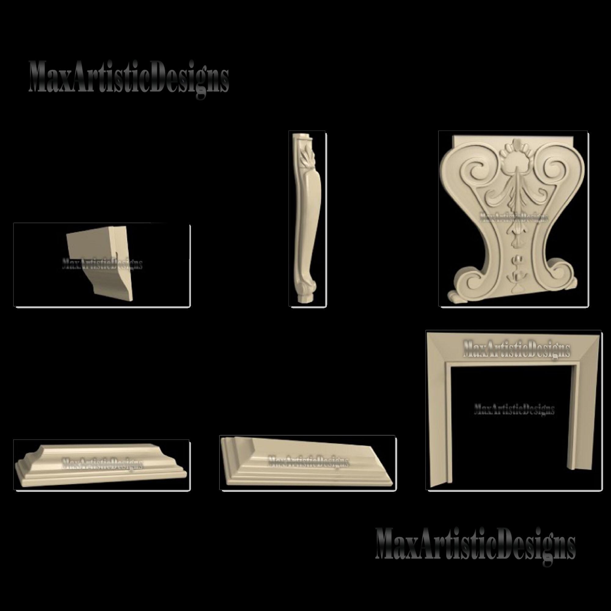 30+ Table 3D STL Models Art for CNC Router & 3D Printer - Download - Etsy