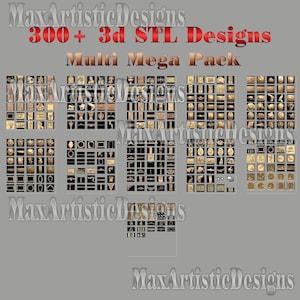 300+ 3d stl models animals religion furniture decor Set for Cnc Router machines - Download
