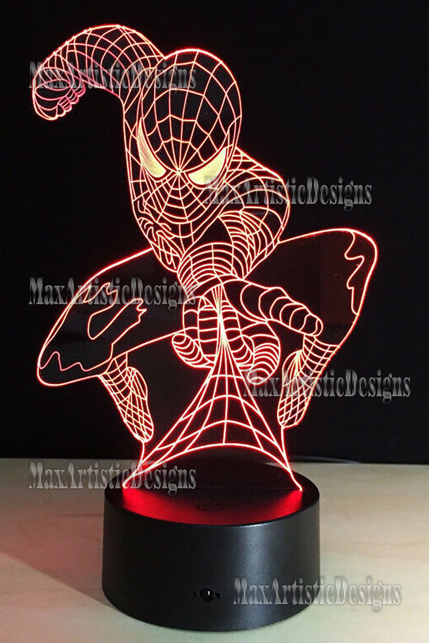 50 DXF acrylic 3D illusion lamp LED Vector PDF .DXF .JPG For CNC and Laser cut 