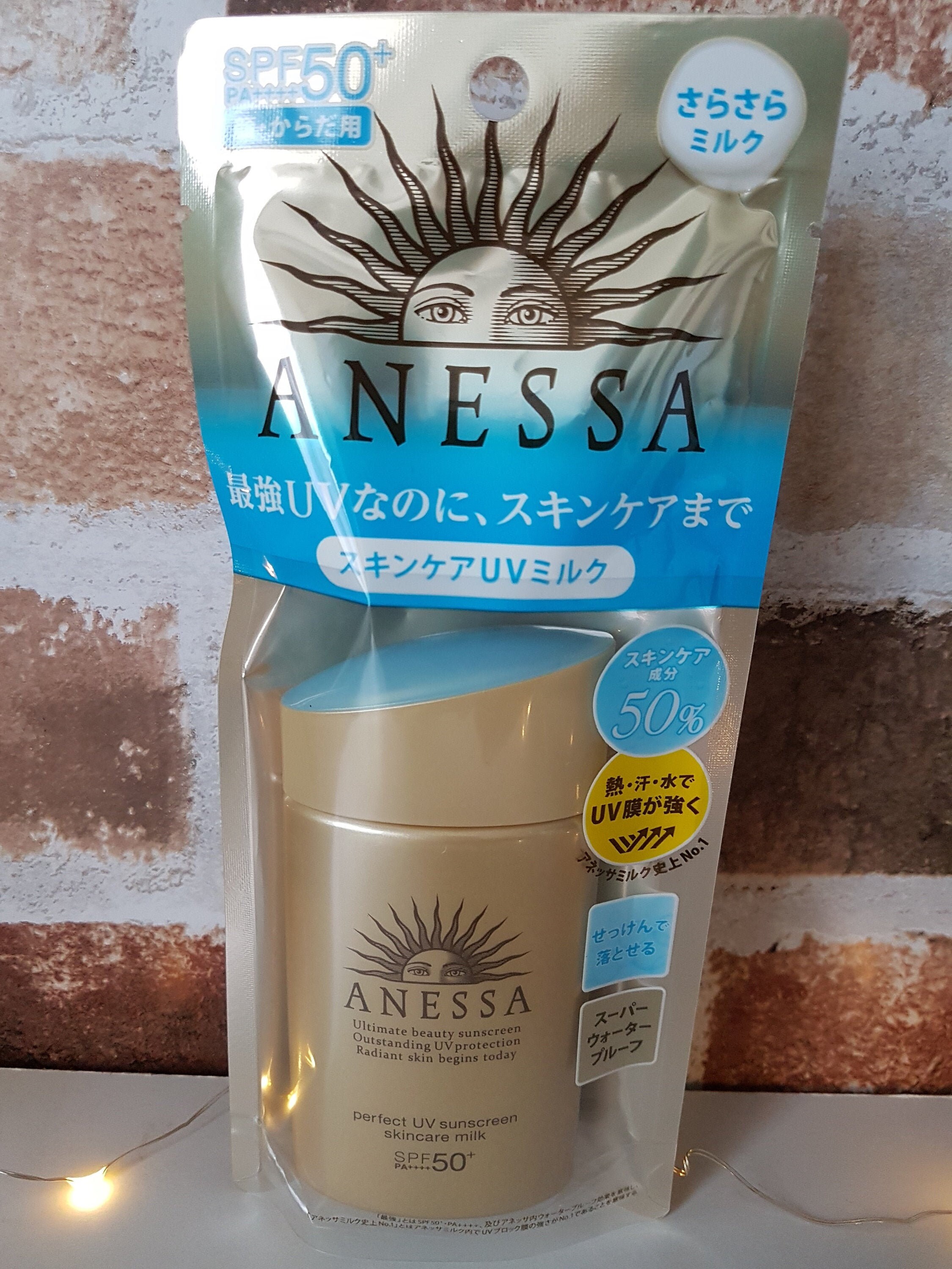 Anessa Perfect Uv Skin Care Milk Spf50 Pa Etsy