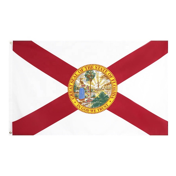 Florida State Flag Etsy