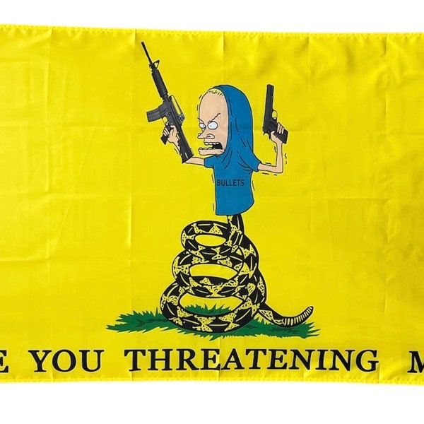 Funny Beavis Flag Etsy