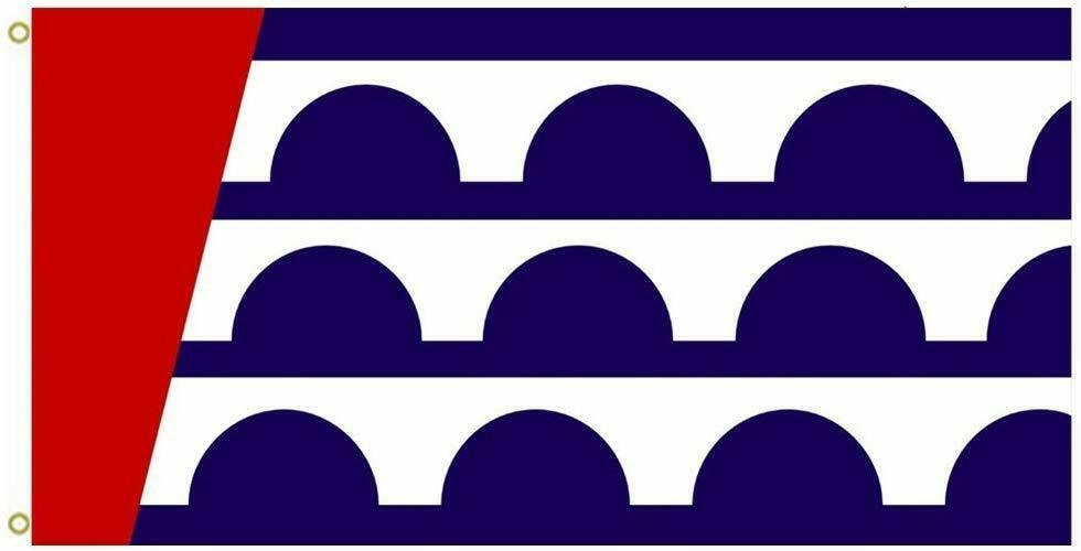 Large Flag Des Moines Flying Flag 3x5ft Banner IOWA Midwest Etsy