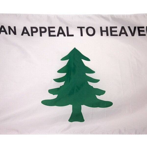 Bandiera USA Appeal To Heaven 3x5FT Poliestere George Washington Revolution Army - Foto 3