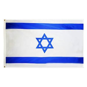Pringcor Israel Flag 2x3ft Jewish Zion Israeli Star David Man - Etsy
