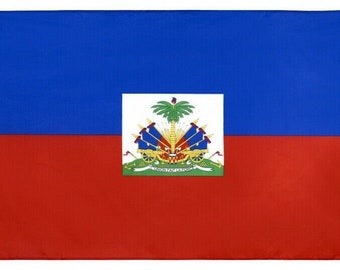 2x3FT Durable Flag of Haiti drapeau d'Haïti drapo Ayiti National Flag Hatian