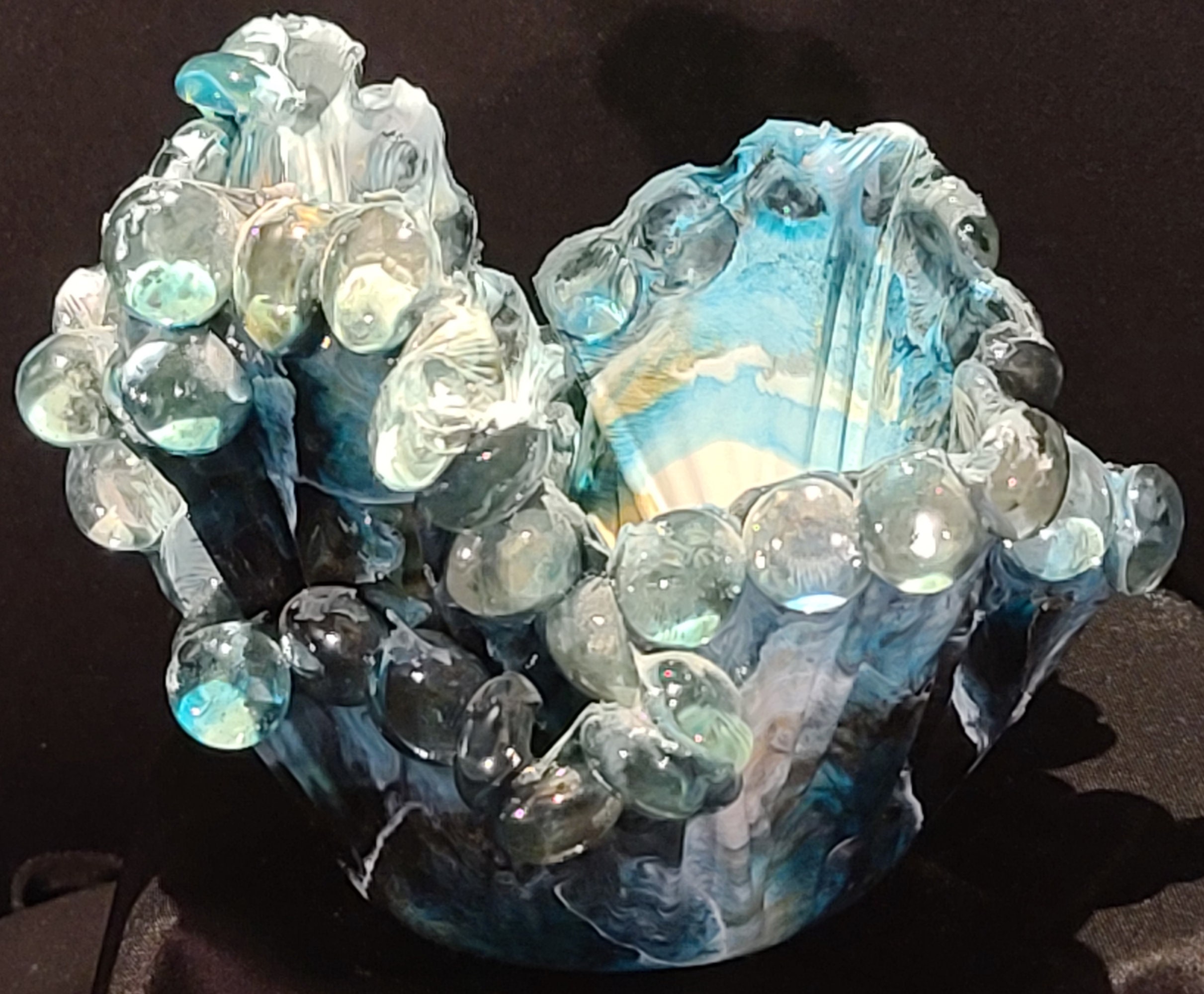 Resin Vase Sculpture Etsy