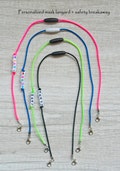 Kids Breakaway Mask Lanyard, kids personalized breakaway mask lanyard, kids mask chain, kids mask strap