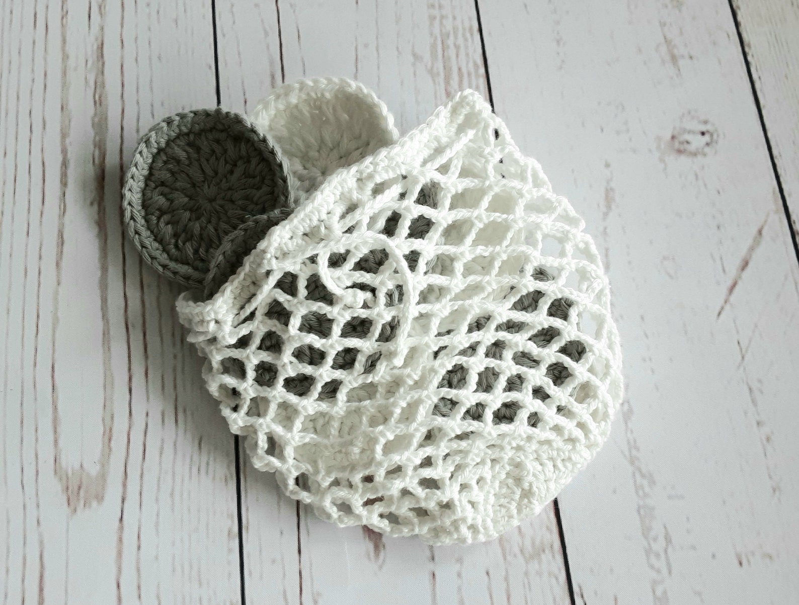 Face Scrubbies with Wash Bag / Scrubbies Wash Bag / Crochet Etsy