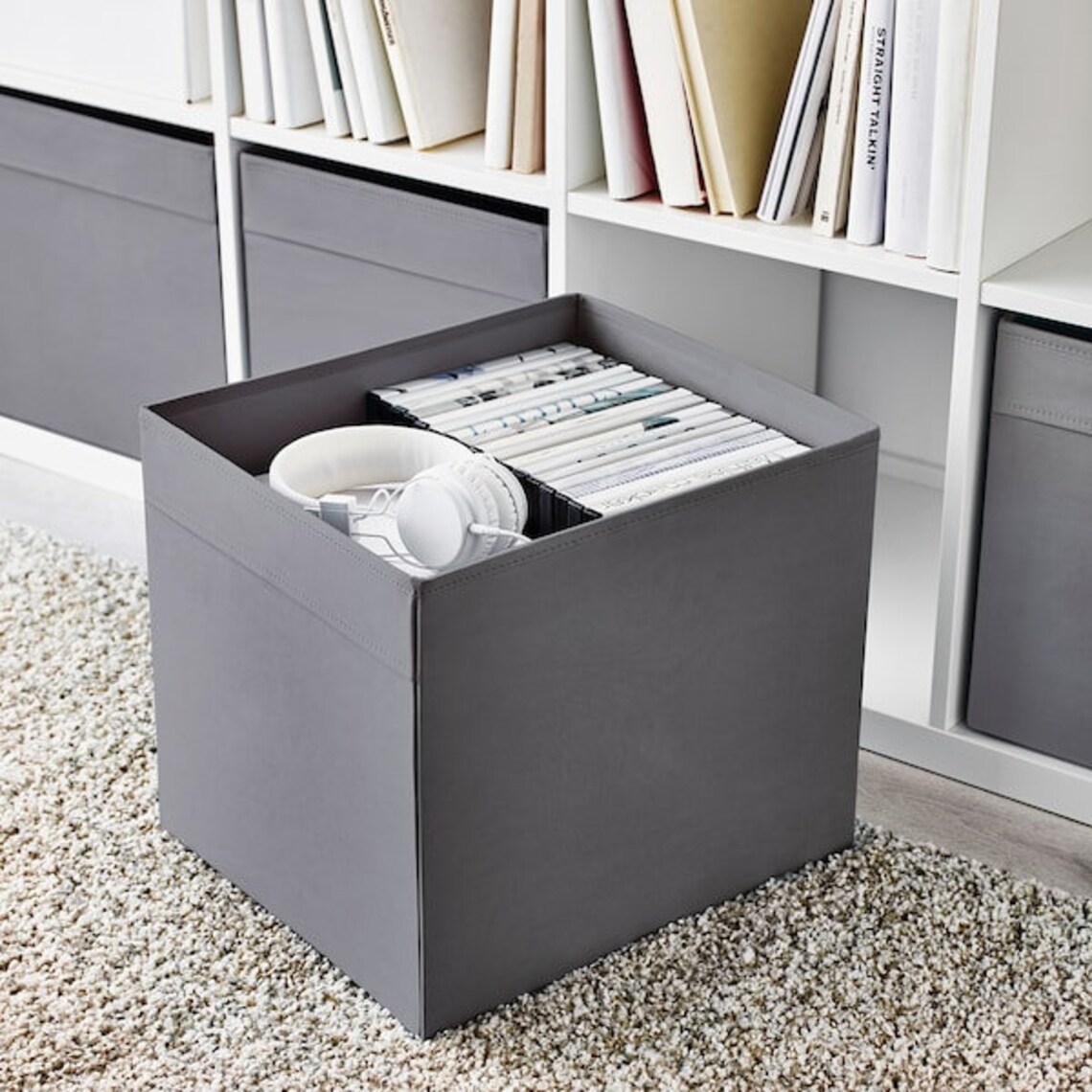 Set of 4 IKEA DRONA Storage Box fits Kallax Expedit Etsy