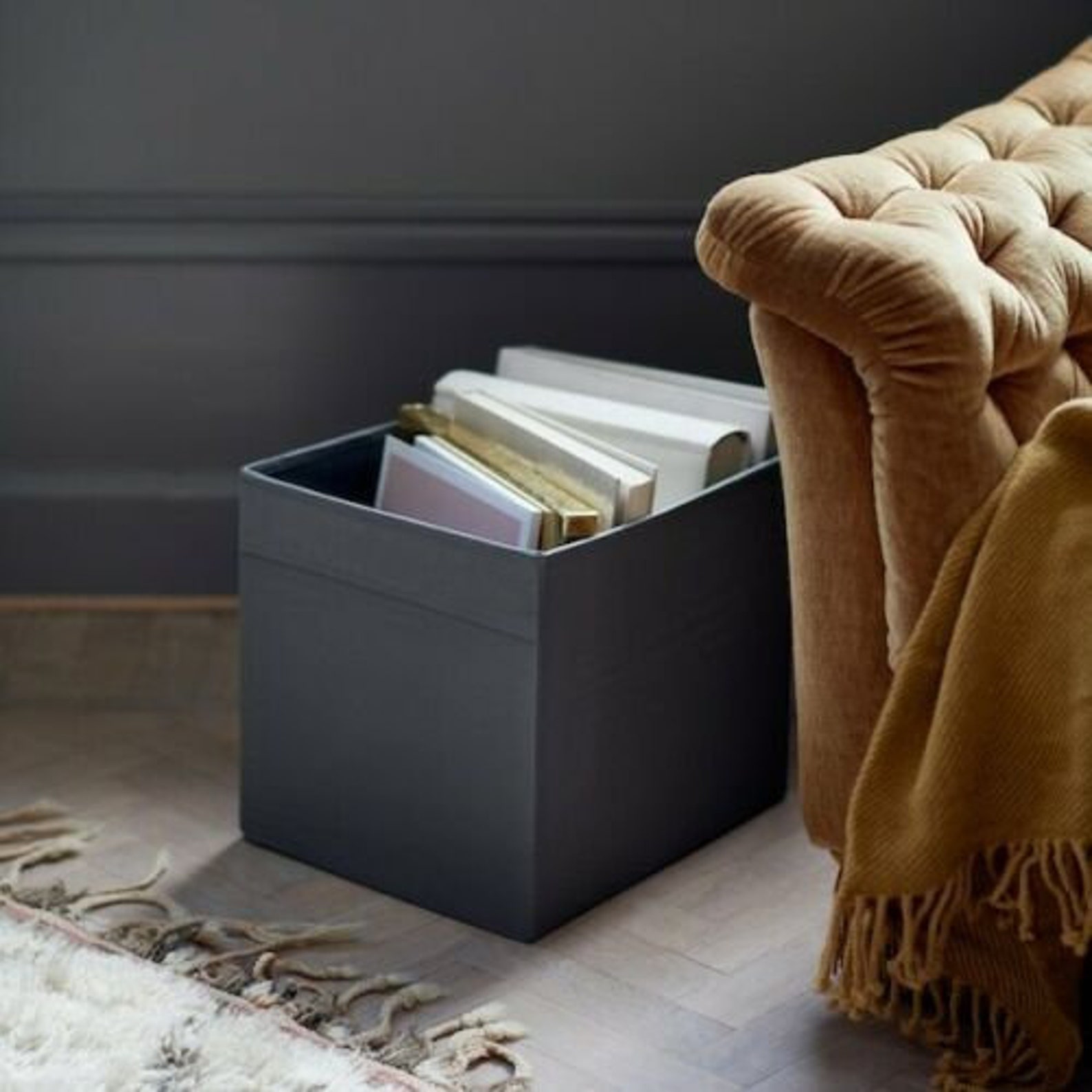 Set of 4 IKEA DRONA Storage Box fits Kallax Expedit Etsy
