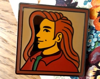 Stardew Valley Bachelor Elliott Hard Enamel Pin SDV 1.25" in
