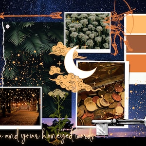 Tu Moodboard de personajes / Collage digital para tus personajes de DnD, RPG, TTRPG / Regalos personales únicos para PC, NPC, MC, Y/N OC Mood Board