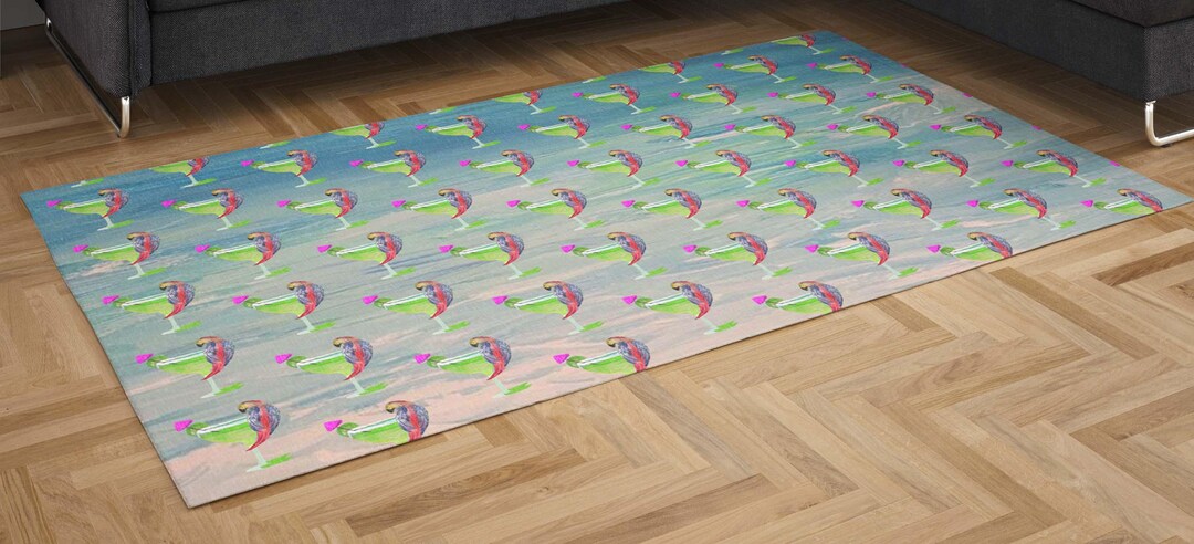 Parros Rugs Parrot Margarita Parrot Head Tiki Beach Bar Clearwater Coastal Home ...