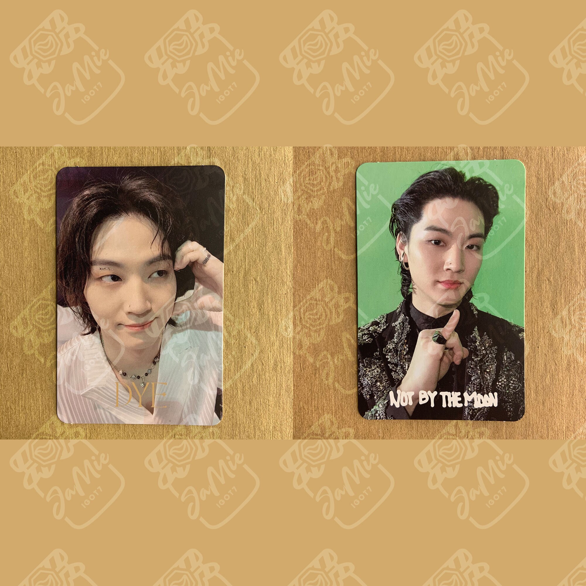 Got7 Official <DYE> JB Photocards