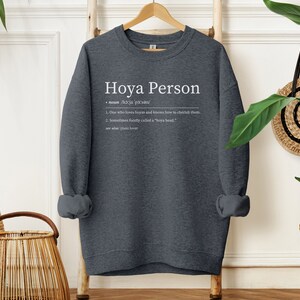 Hoya Person Cute Dictionary Unisex Heavy Blend™ Crewneck Sweatshirt - Gift for Plant Lovers, Hoya Plant Lovers Sweatshirt, Plant Mom or Dad