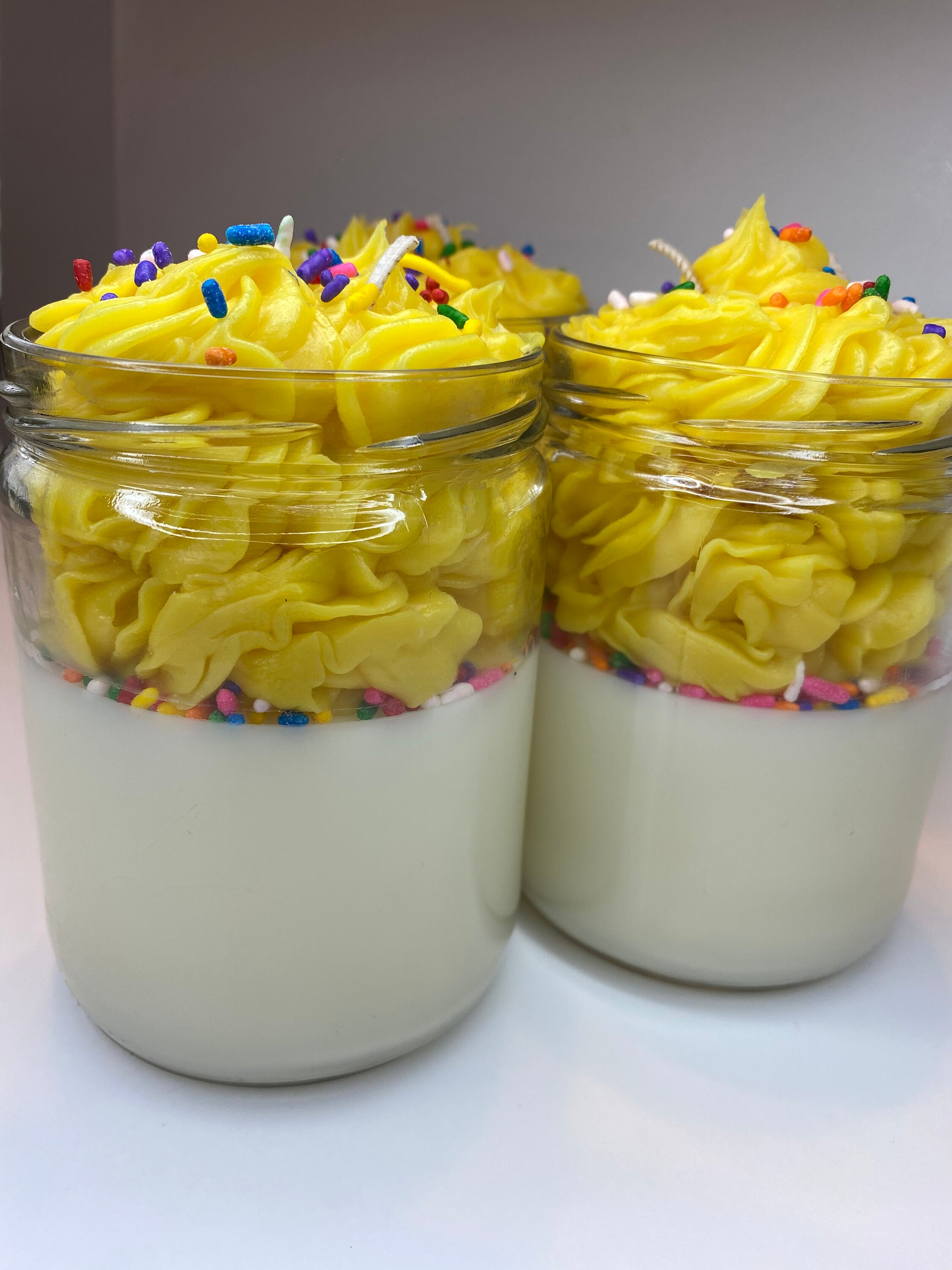 Large Glazed Donut Candle Donut Shop Gift Highly Scented Etsy