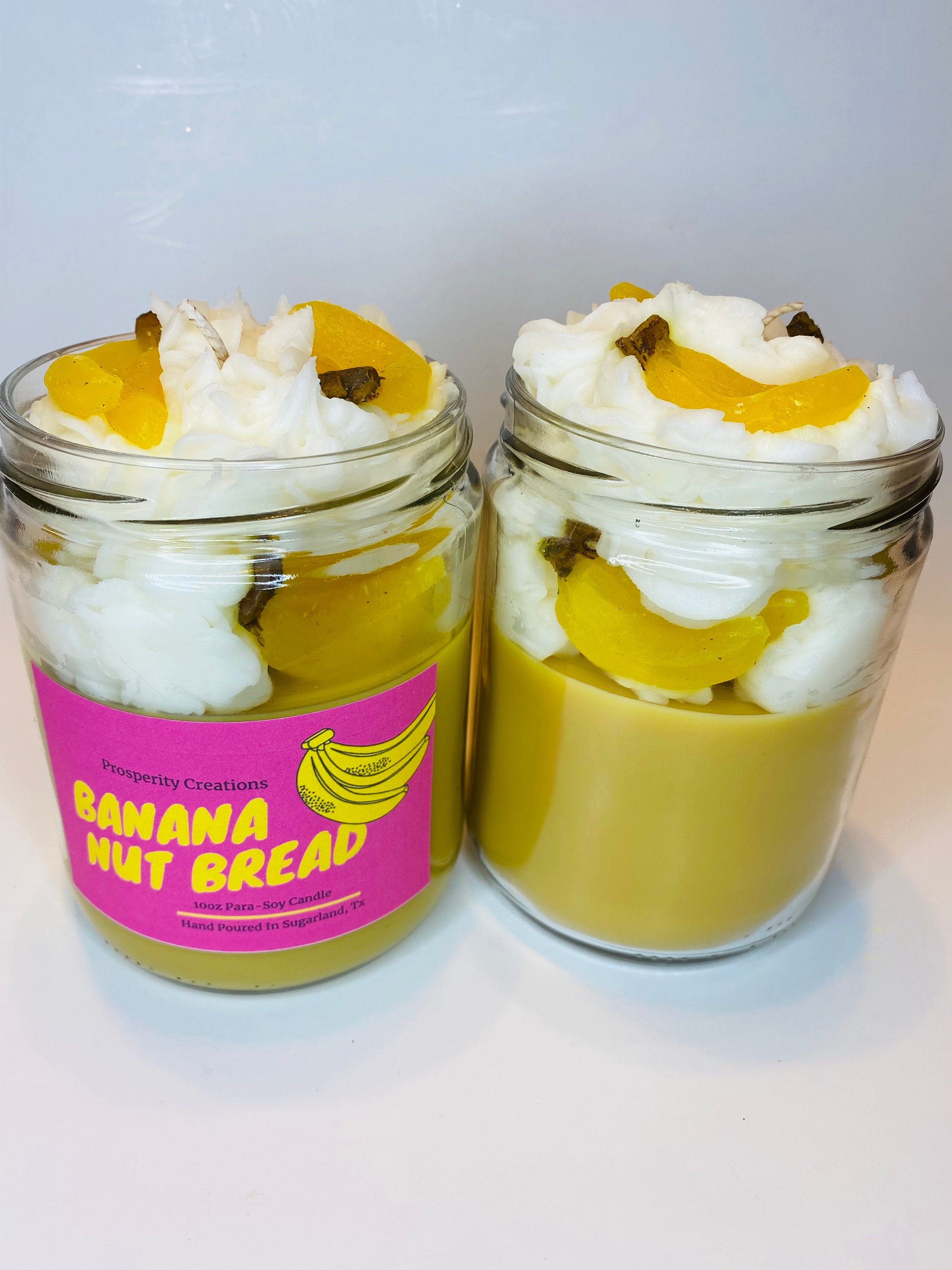 Large Glazed Donut Candle Donut Shop Gift Highly Scented Etsy