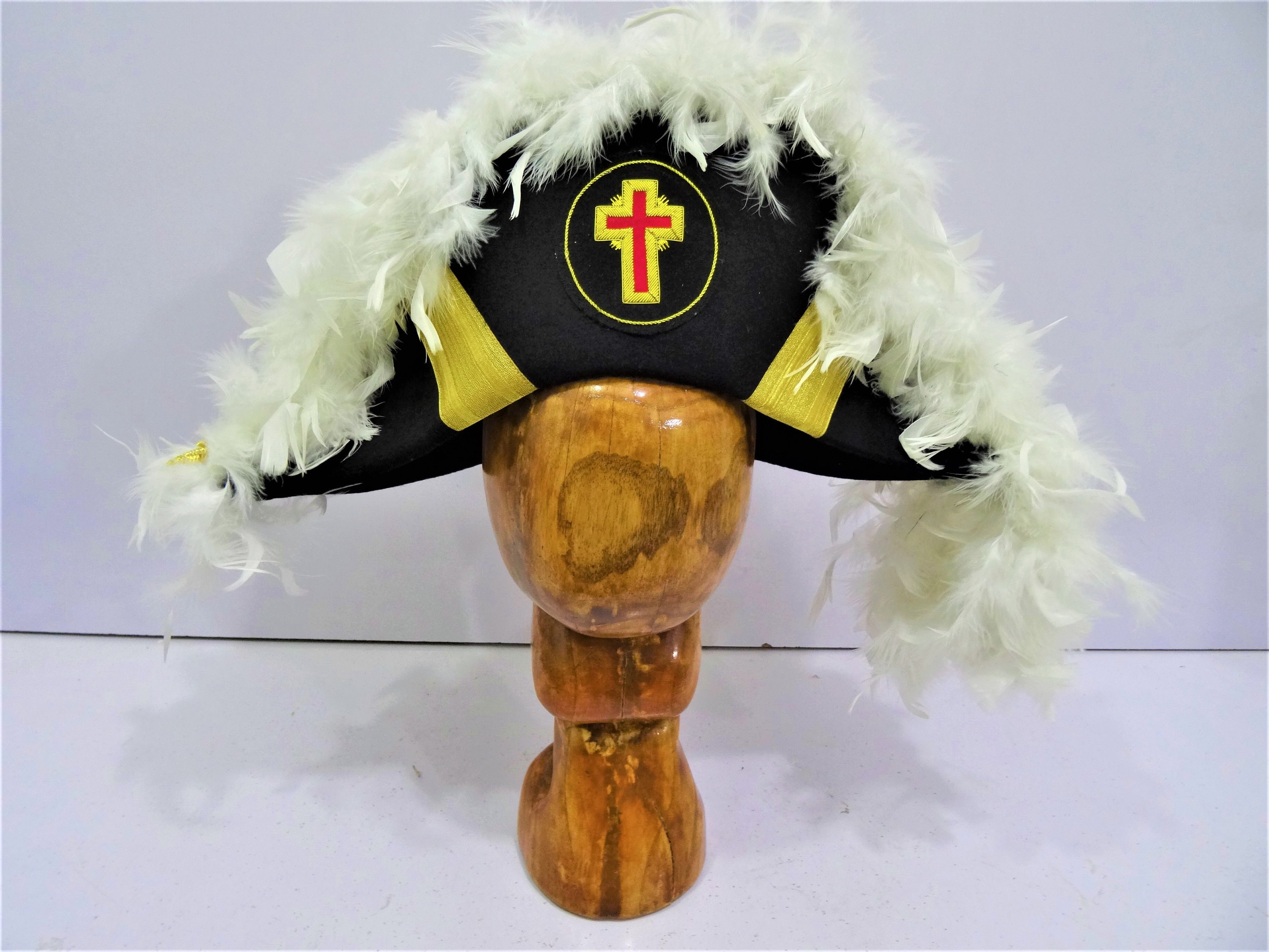 フリーメーソンのテンプル騎士団の元司令官帽子 (PKC-200