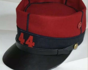 French kepi mod 1884 red Garance  Quality reproduction
