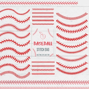 Baseball Stitches svg, softball laces svg, Baseball thread, seams, baseball mom, cut file, svg, png, eps, dxf, pdf