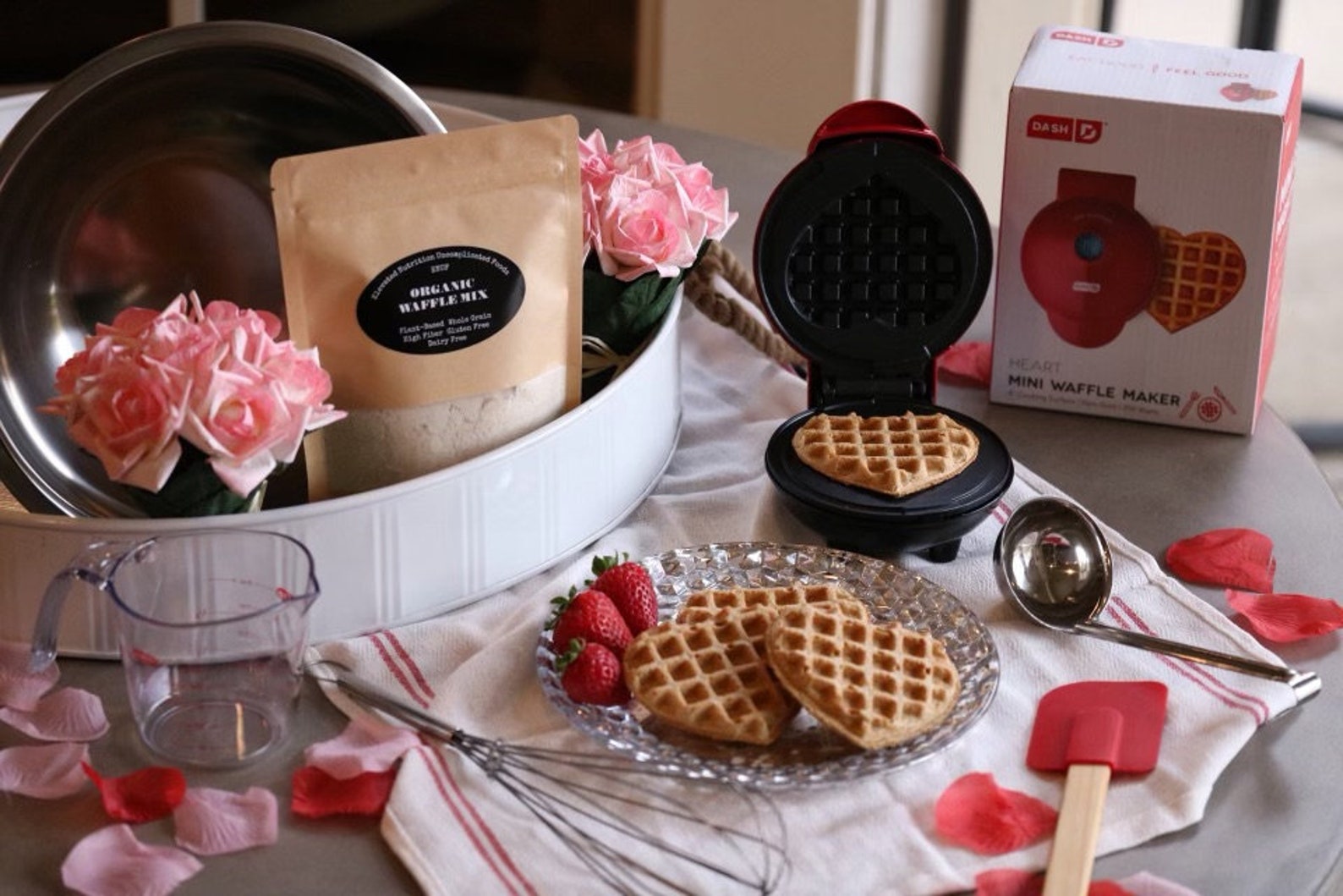 8 Piece Gift Set Organic Plant Based Waffle Mix Mini 4 Inch Etsy Canada