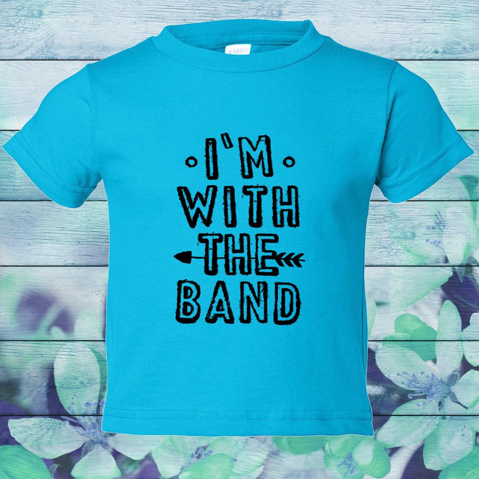 Im with the band kids tshirt Baby Tee Infant Toddler Youth | Etsy