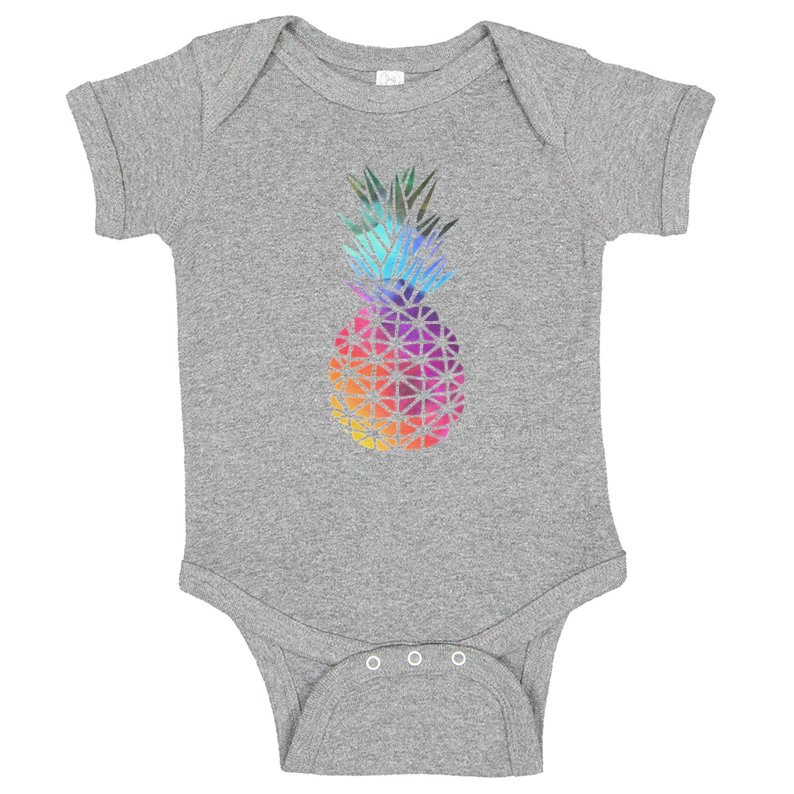 Pineapple Onesie Baby Hipster Bodysuit Boho Kids Shirt Etsy