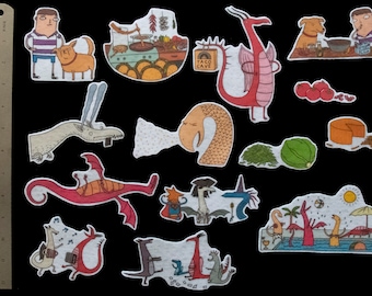 Dragons Love Tacos Felt Story Set