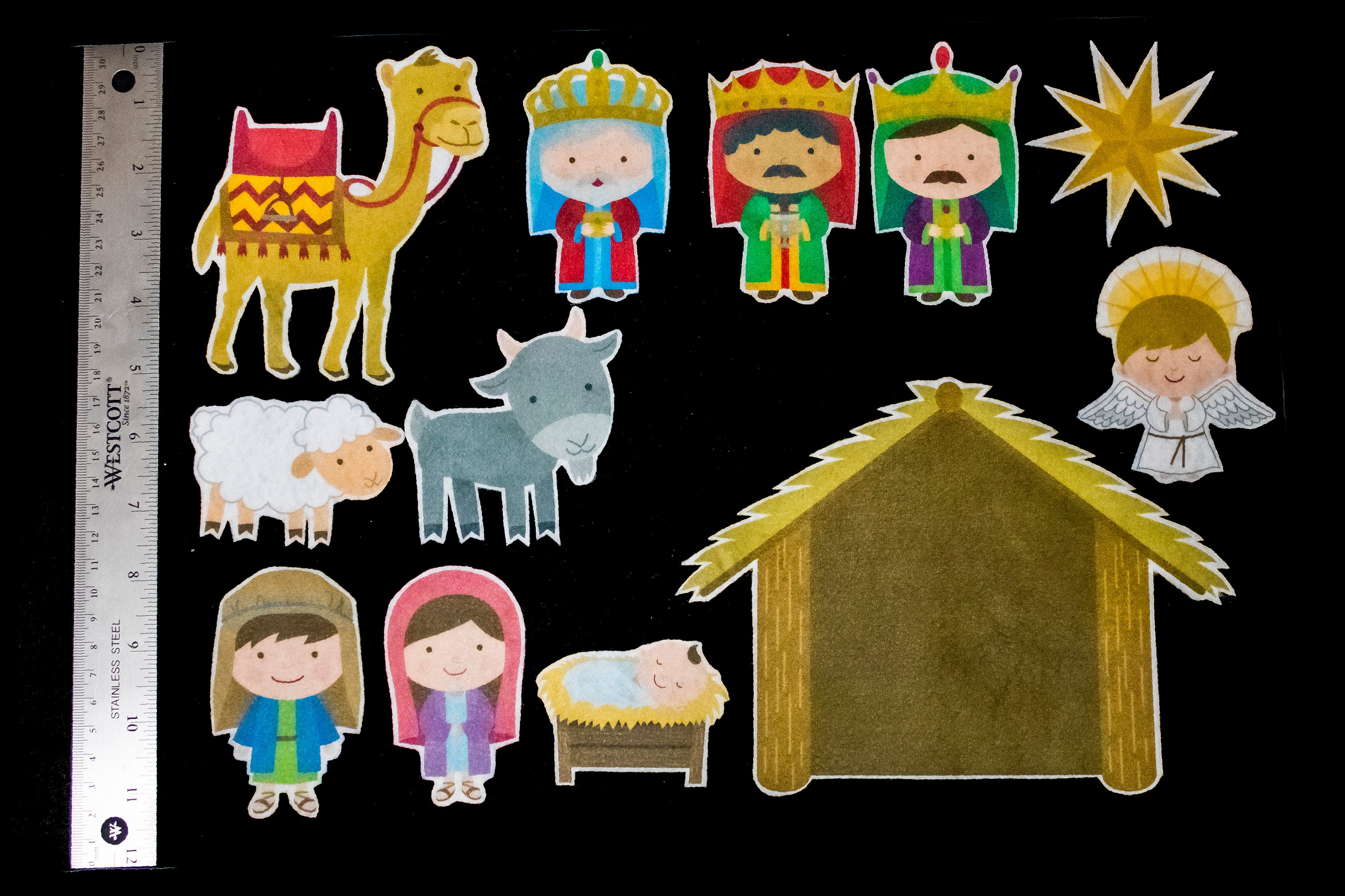 Nativity Felt Set Etsy