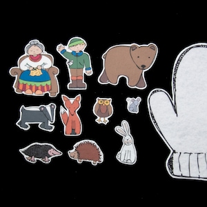 The Mitten Felt Story Set