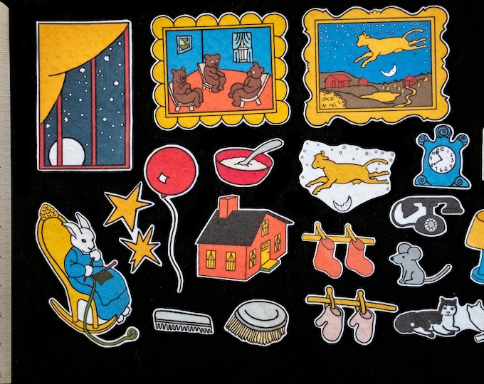 Goodnight Moon Felt / Flannel Board Set - Etsy