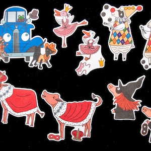 Little Blue Truck's Halloween Felt Story Set