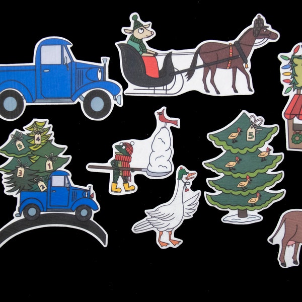 Little Blue Truck's Christmas Felt Story Set