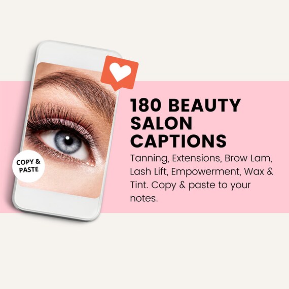 180 Beauty Salon Captions for Instagram Etsy
